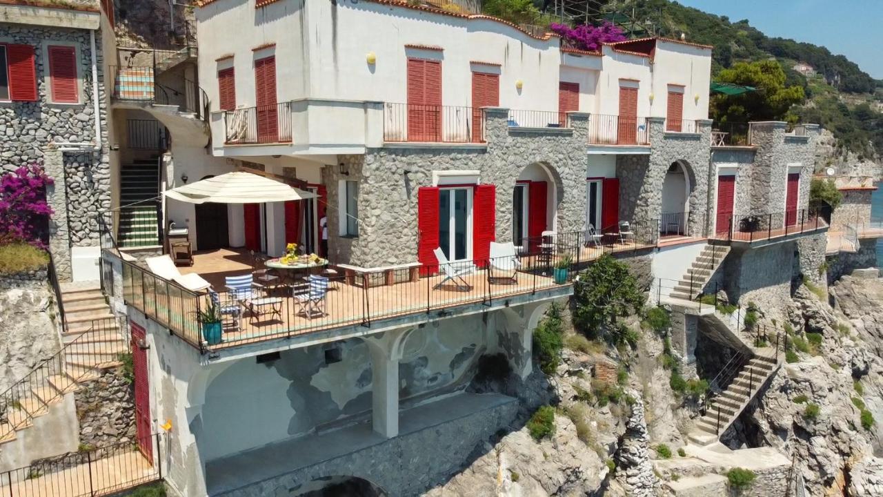 Villa Levante - Direct Sea Access - Full Sea View - Amalfi Coast Cetara Εξωτερικό φωτογραφία