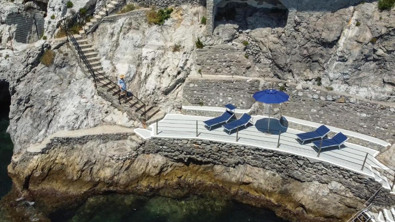 Villa Levante - Direct Sea Access - Full Sea View - Amalfi Coast Cetara Εξωτερικό φωτογραφία