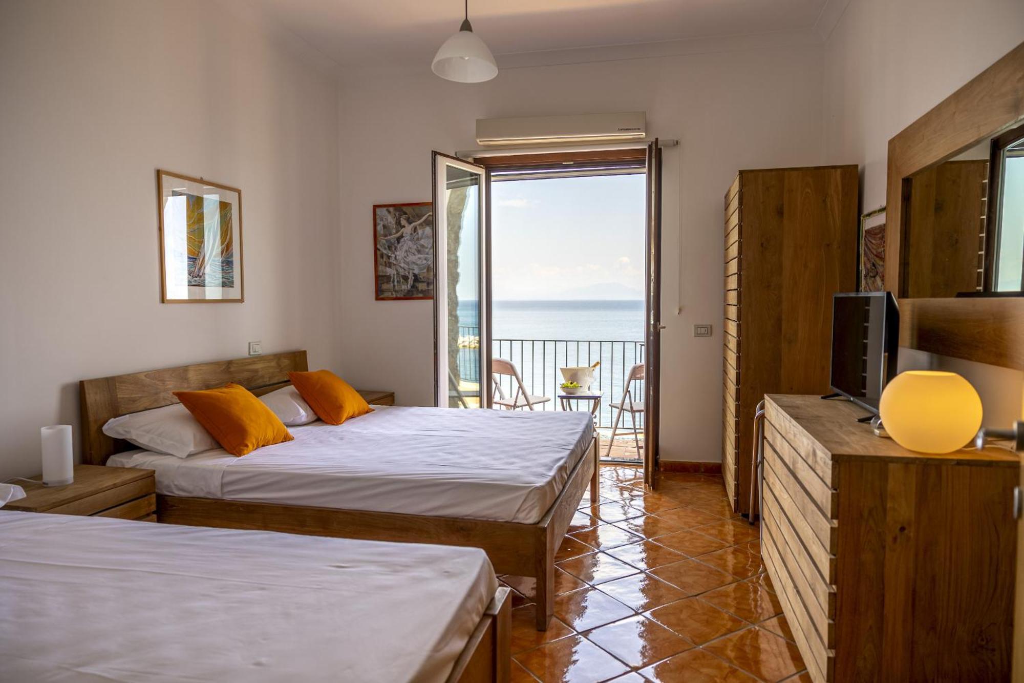 Villa Levante - Direct Sea Access - Full Sea View - Amalfi Coast Cetara Εξωτερικό φωτογραφία