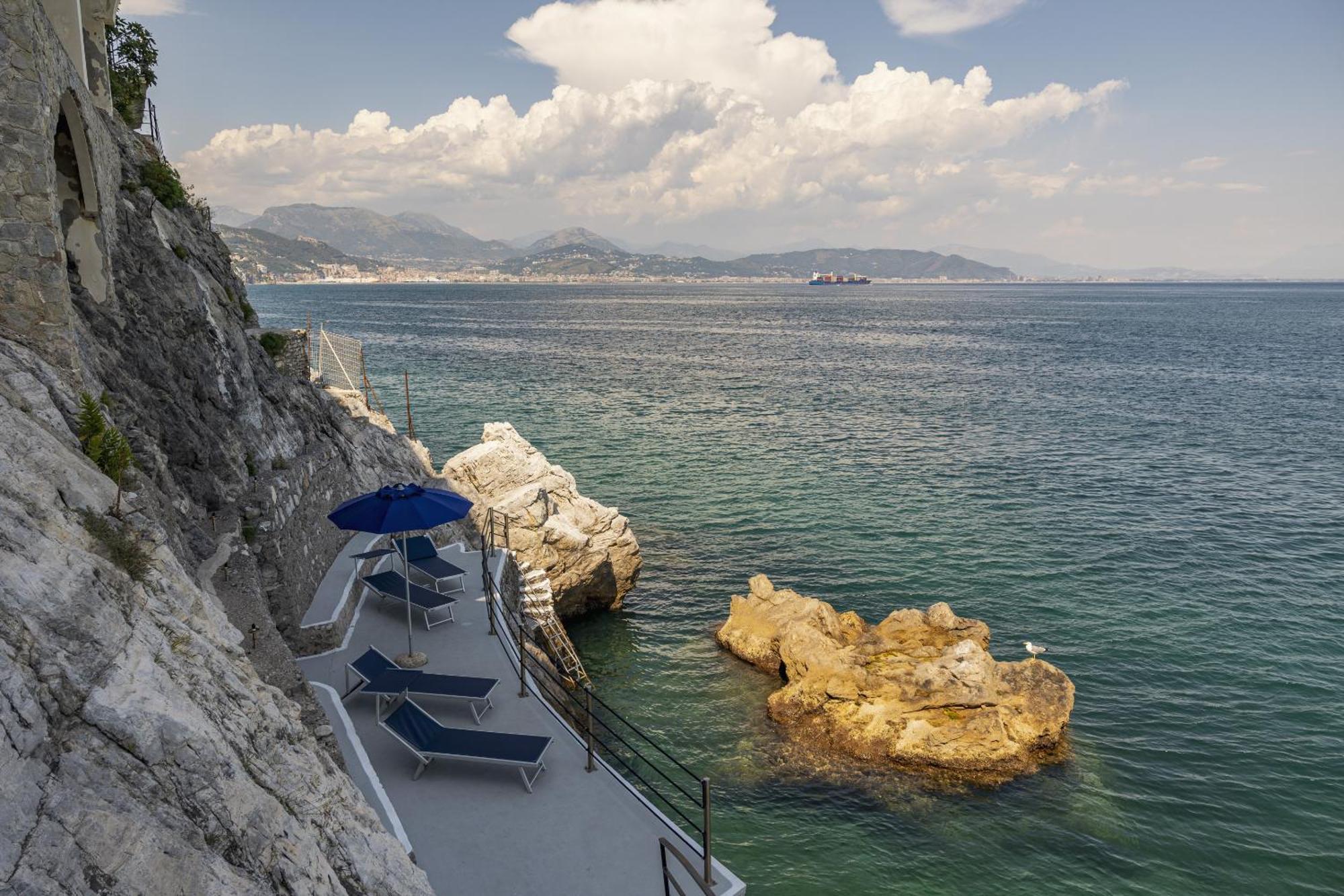 Villa Levante - Direct Sea Access - Full Sea View - Amalfi Coast Cetara Εξωτερικό φωτογραφία