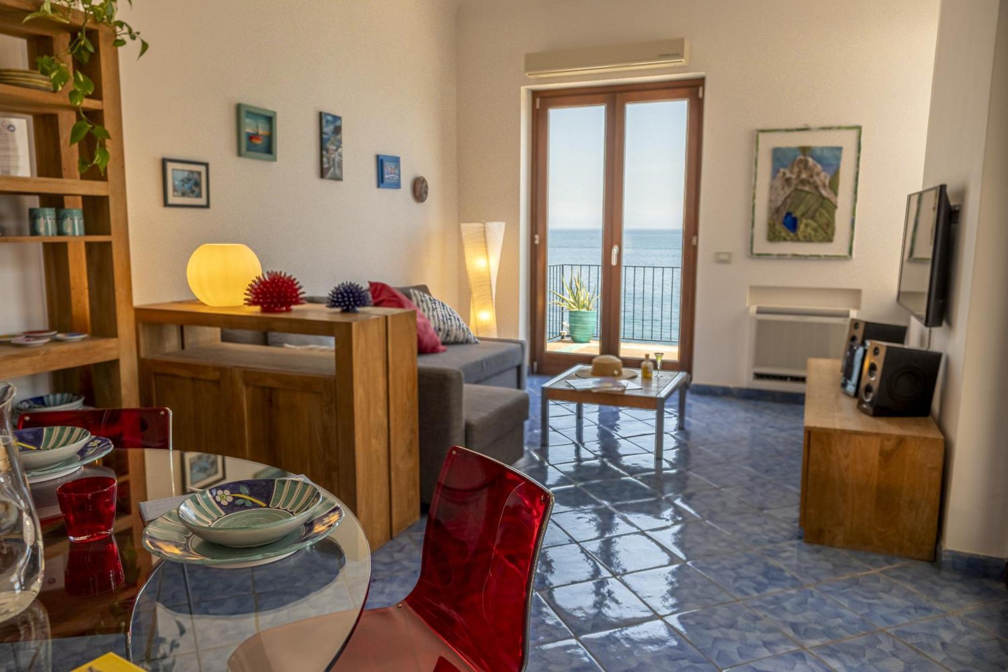 Villa Levante - Direct Sea Access - Full Sea View - Amalfi Coast Cetara Εξωτερικό φωτογραφία