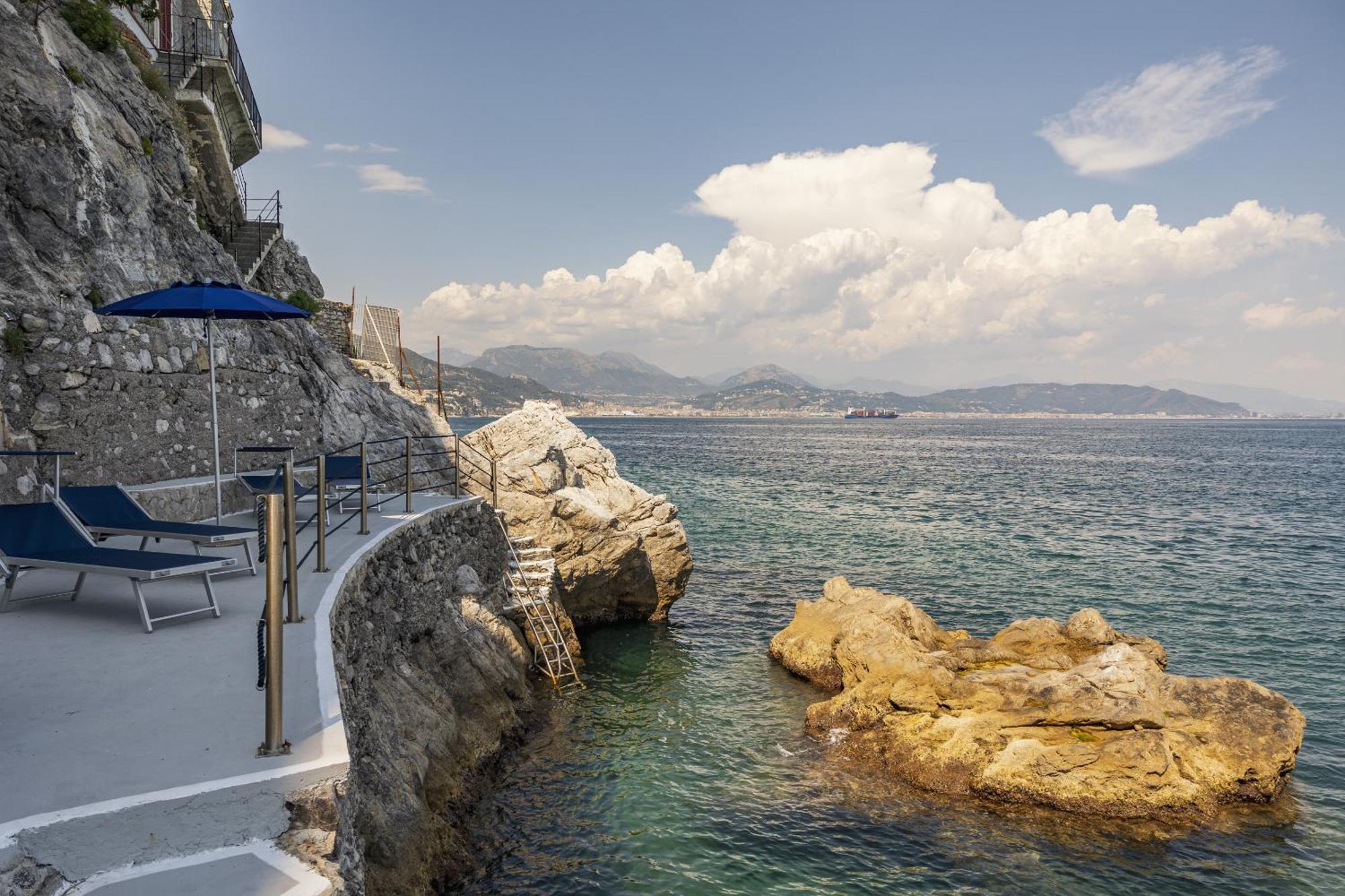 Villa Levante - Direct Sea Access - Full Sea View - Amalfi Coast Cetara Εξωτερικό φωτογραφία