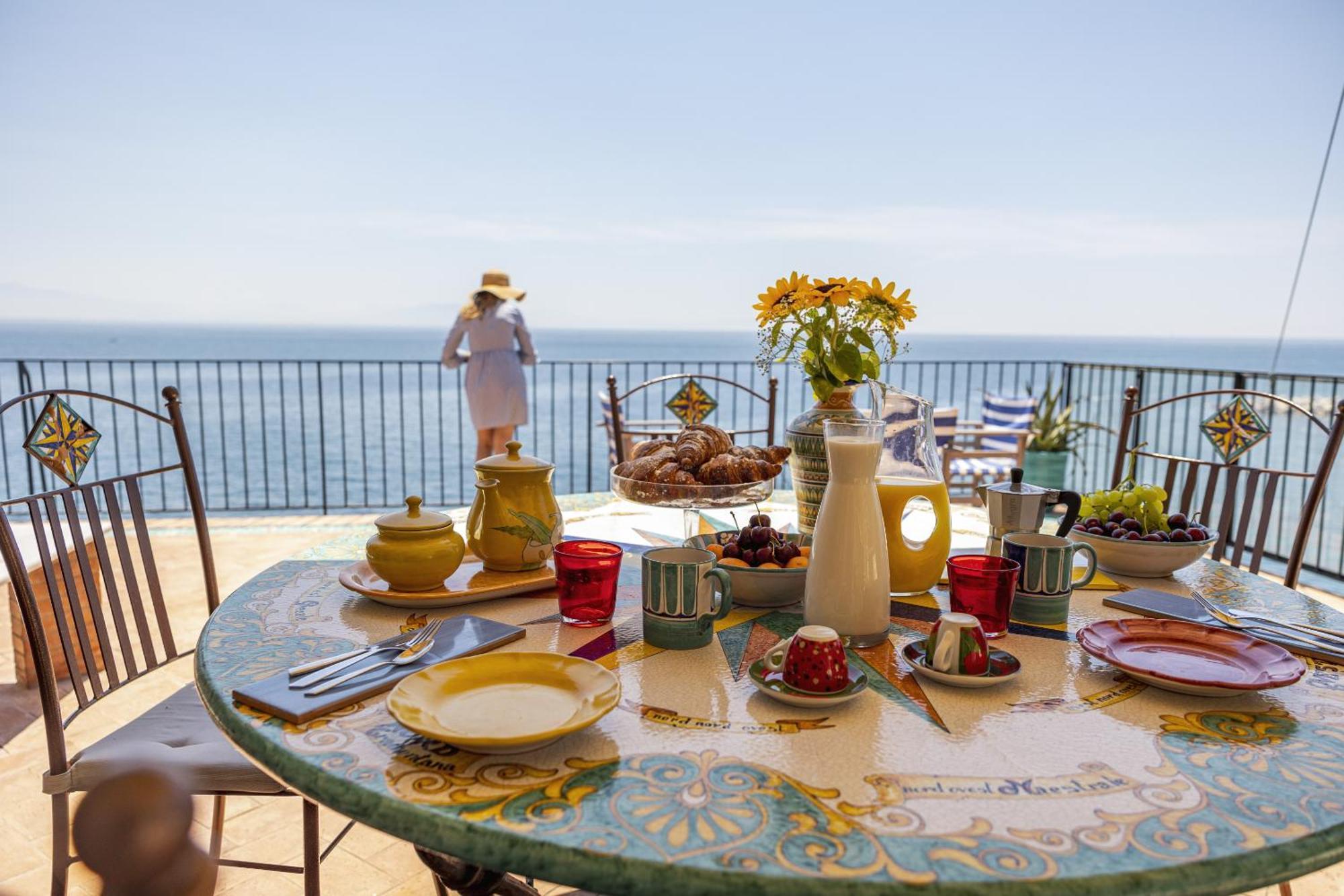 Villa Levante - Direct Sea Access - Full Sea View - Amalfi Coast Cetara Εξωτερικό φωτογραφία